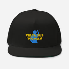 Cargar imagen en el visor de la galería, Virtuous Woman Flat Bill Cap