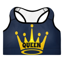 Load image into Gallery viewer, Queen Padded Sports Bra