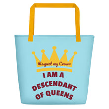 Load image into Gallery viewer, Queen Beach Bag