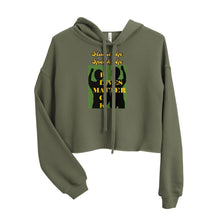 Load image into Gallery viewer, Black Lives Matter Crop Hoodie - Shannon Alicia LLC