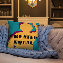 Load image into Gallery viewer, Created Equal Basic Pillow