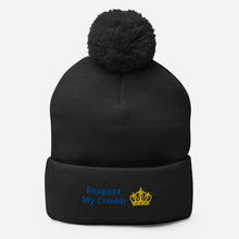 Load image into Gallery viewer, Queen Pom-Pom Beanie
