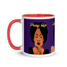 Load image into Gallery viewer, Pray Up-Stand Up-Speak Up Mug with Color Inside