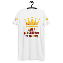 Cargar imagen en el visor de la galería, Queen Organic cotton t-shirt dress