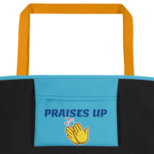 Load image into Gallery viewer, Praises Up Beach Bag