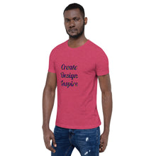 Load image into Gallery viewer, Create Design Inspire - Unisex T-Shirt
