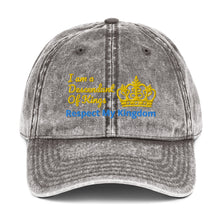 Load image into Gallery viewer, King Vintage Cotton Twill Cap