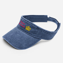 Load image into Gallery viewer, Queen Denim visor