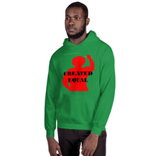 Load image into Gallery viewer, Created Equal Unisex Hoodie