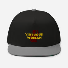 Cargar imagen en el visor de la galería, Virtuous Woman Flat Bill Cap