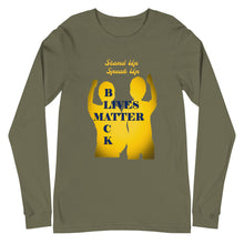 Cargar imagen en el visor de la galería, Black Lives Matter Unisex Long Sleeve Tee