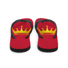 Load image into Gallery viewer, Crown Flip-Flops