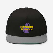 Cargar imagen en el visor de la galería, Virtuous Woman Flat Bill Cap