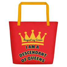 Load image into Gallery viewer, Queen Beach Bag