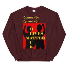 Load image into Gallery viewer, Black Lives Matter Unisex Sweatshirt