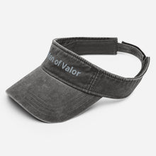 Load image into Gallery viewer, Man of Valor Denim visor