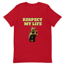 Cargar imagen en el visor de la galería, Respect My Life Short-Sleeve Unisex T-Shirt