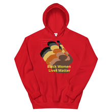Load image into Gallery viewer, Black Women Lives Matter Unisex Hoodie