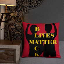 Cargar imagen en el visor de la galería, Black Lives Matter Basic Pillow - Shannon Alicia LLC