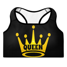 Load image into Gallery viewer, Queen Padded Sports Bra