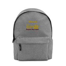 Load image into Gallery viewer, Queen Embroidered Backpack