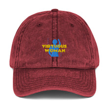 Load image into Gallery viewer, Virtuous Woman Vintage Cotton Twill Cap