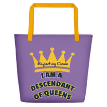 Load image into Gallery viewer, Queen Beach Bag