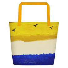 Load image into Gallery viewer, Art Beach Bag