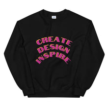 Cargar imagen en el visor de la galería, Create Design Inspire Unisex Sweatshirt
