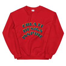 Cargar imagen en el visor de la galería, Create Design Inspire Unisex Sweatshirt