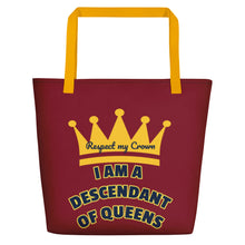 Load image into Gallery viewer, Queen Beach Bag