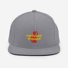 Load image into Gallery viewer, Virtuous Woman Snapback Hat