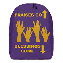 Load image into Gallery viewer, Praises Up Minimalist Backpack