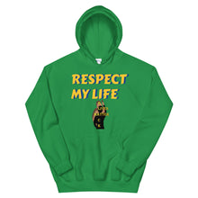 Load image into Gallery viewer, Respect My Life Unisex Hoodie