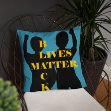 Load image into Gallery viewer, Black Lives Matter Basic Pillow