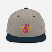 Load image into Gallery viewer, Virtuous Woman Snapback Hat