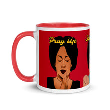 Load image into Gallery viewer, Pray Up-Stand Up-Speak Up Mug with Color Inside