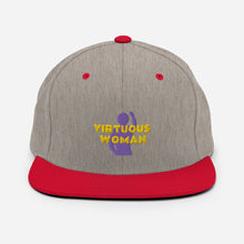 Load image into Gallery viewer, Virtuous Woman Snapback Hat