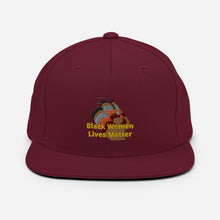 Load image into Gallery viewer, Black Women Lives Matter Snapback Hat