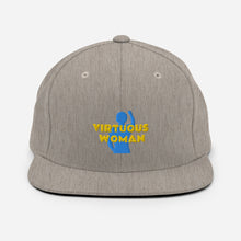 Load image into Gallery viewer, Virtuous Woman Snapback Hat