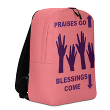 Load image into Gallery viewer, Praises Up Minimalist Backpack