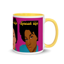 Load image into Gallery viewer, Pray Up-Stand Up-Speak Up Mug with Color Inside