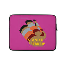 Load image into Gallery viewer, Stand Up-Speak Up Laptop Sleeve