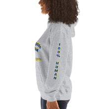 Load image into Gallery viewer, 100% Human Unisex Hoodie - Shannon Alicia LLC