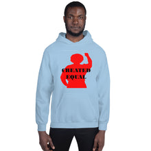 Load image into Gallery viewer, Created Equal Unisex Hoodie