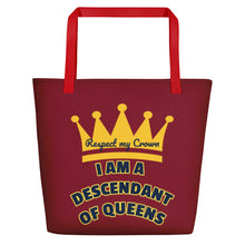 Load image into Gallery viewer, Queen Beach Bag