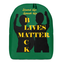 Load image into Gallery viewer, Black Lives Matter Minimalist Backpack