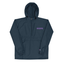 Cargar imagen en el visor de la galería, Hope Embroidered Champion Packable Jacket