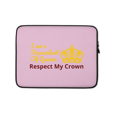 Load image into Gallery viewer, Queen Laptop Sleeve