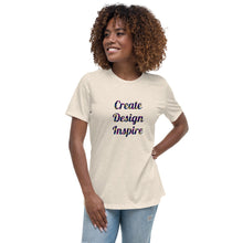 Load image into Gallery viewer, Create Design Inspire - Relaxed T-Shirt